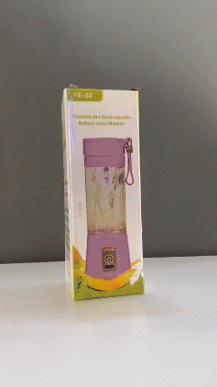 LICUADORA PORTATIL RECARGABLE 380ML (GX-
