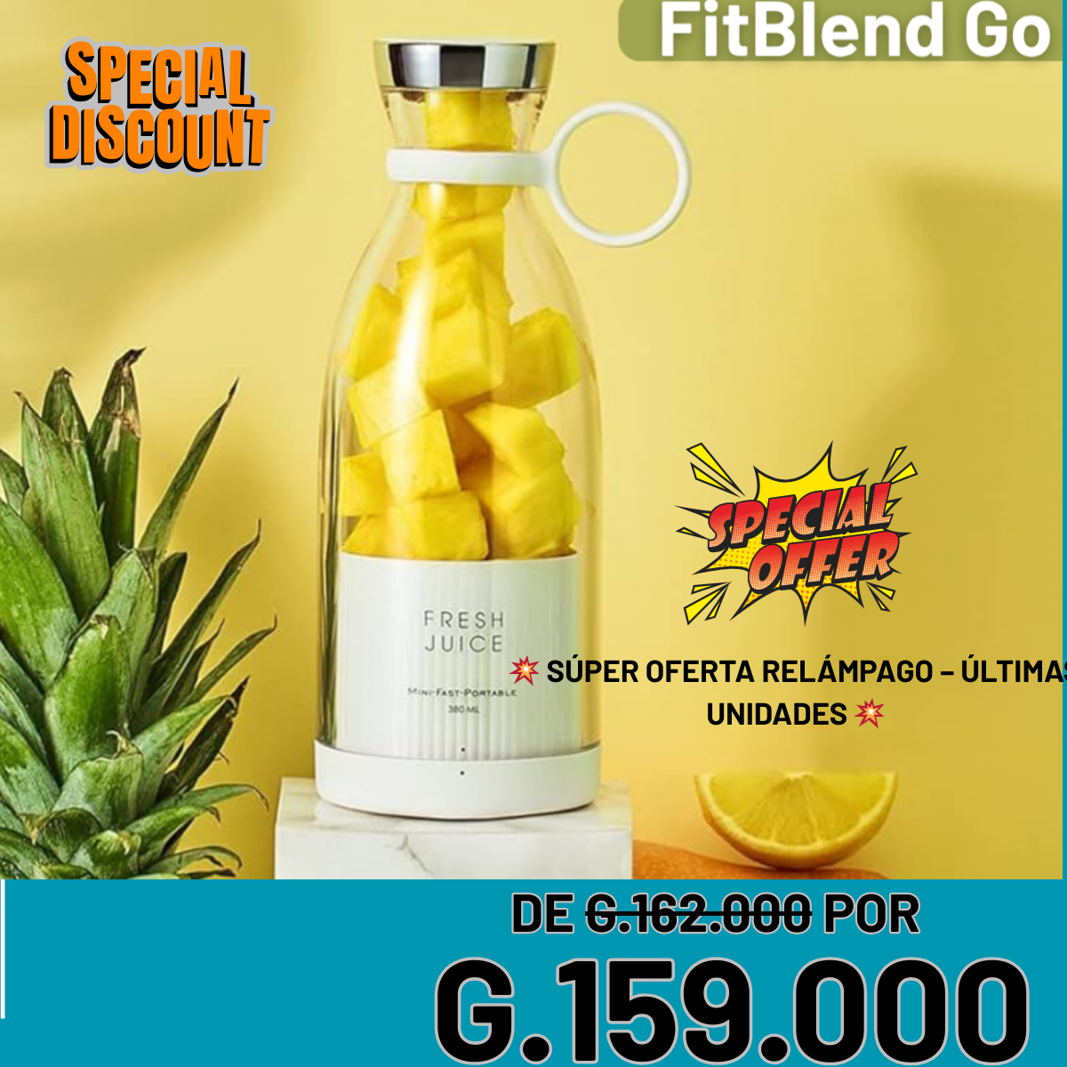 Mini Licuadora Portatil FitBlend -OFERTA RELAMPAGO