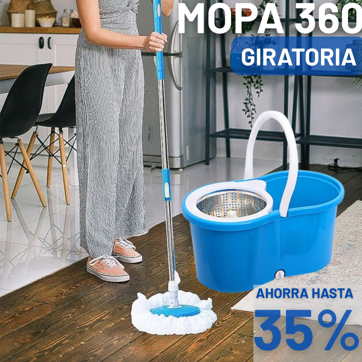 MOPA 360 GIRATORIO SUPER OFERTA RELAMPAGO