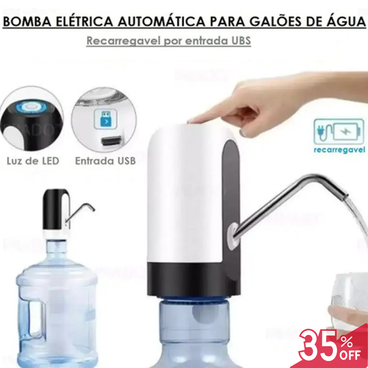 DISPENSADOR DE AGUA AUTOMATICO