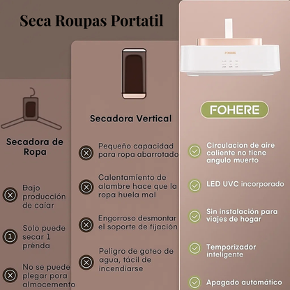SECA ROPAS PORTATIL