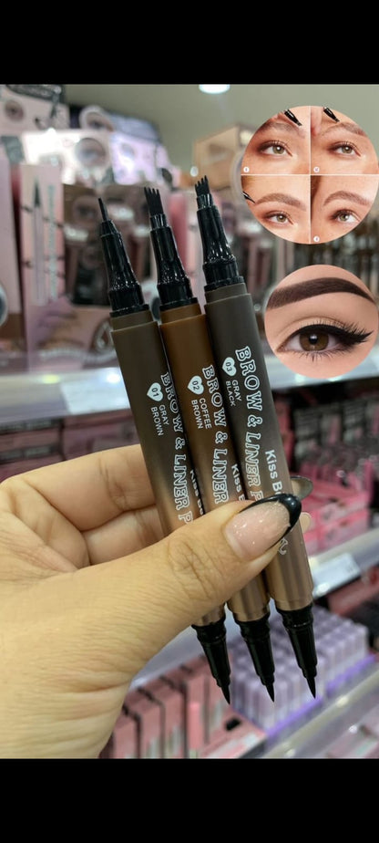 Delineador Brow Liner Pen  💰 Precio: Gs. 157.000  💥 ¡Lleva 2 unidades por solo Gs.274.000Oferta por tiempo limitado  🔥!