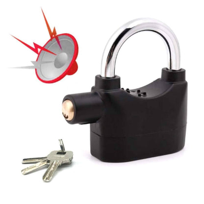 CANDADO CON ALARMA LARGO