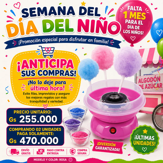 Máquina de Algodón de Azúcar