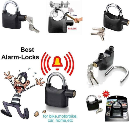 CANDADO CON ALARMA LARGO