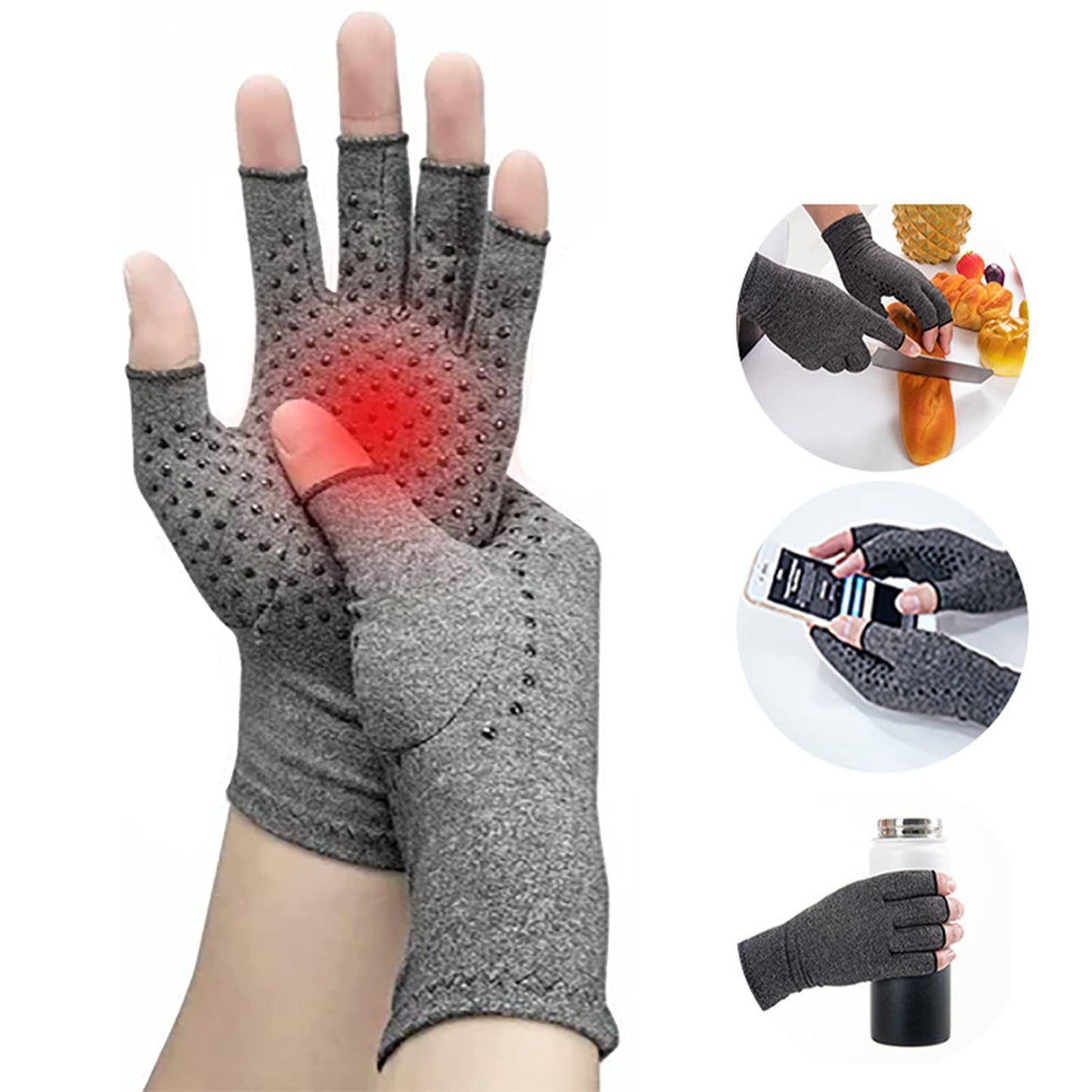 Guantes De Compresión Alivia Dolores