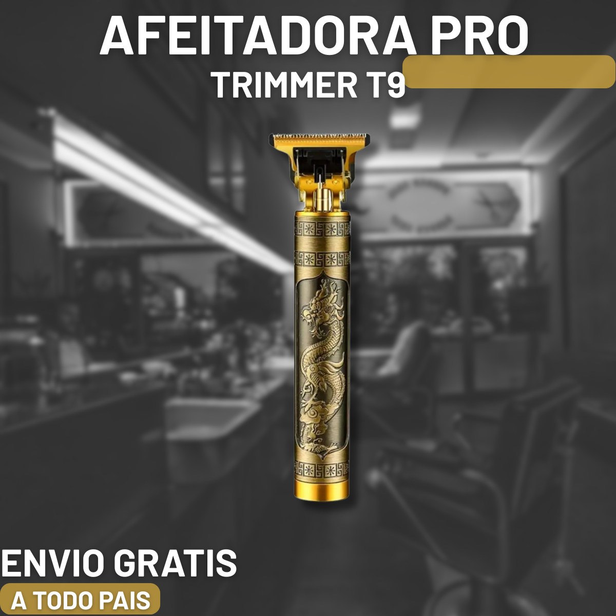 Afeitadora 3W IWOO DORADO