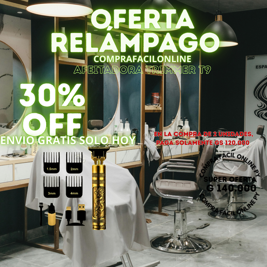 AFEITADORA PRO TRIMMER T9