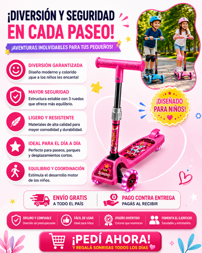 Monopatín para criatura