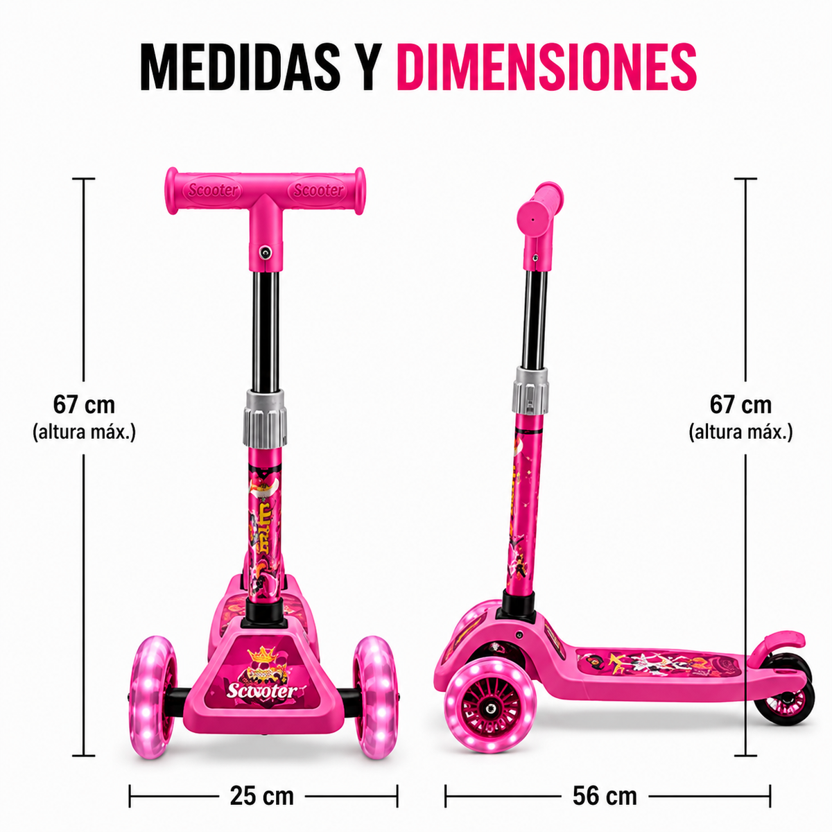 Monopatín para criatura