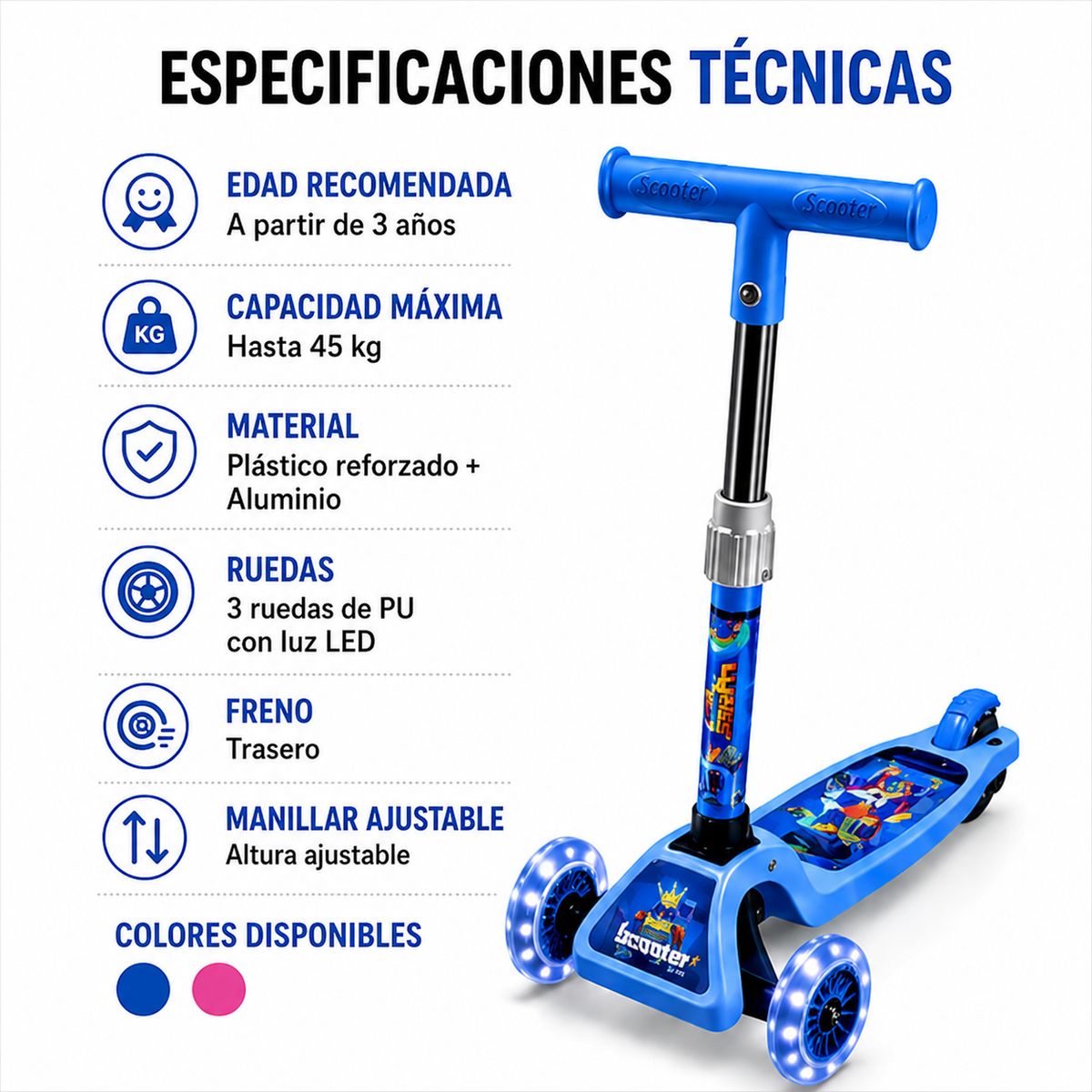 Monopatín para criatura
