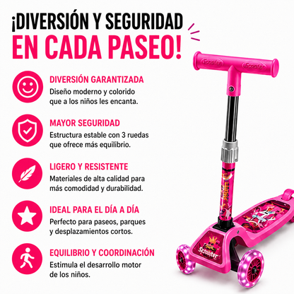Monopatín para criatura
