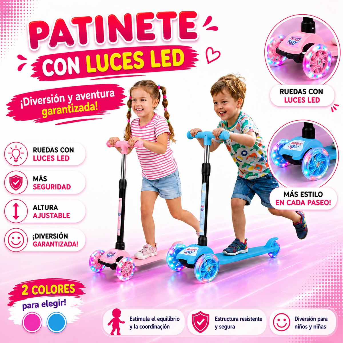 Monopatín para criatura