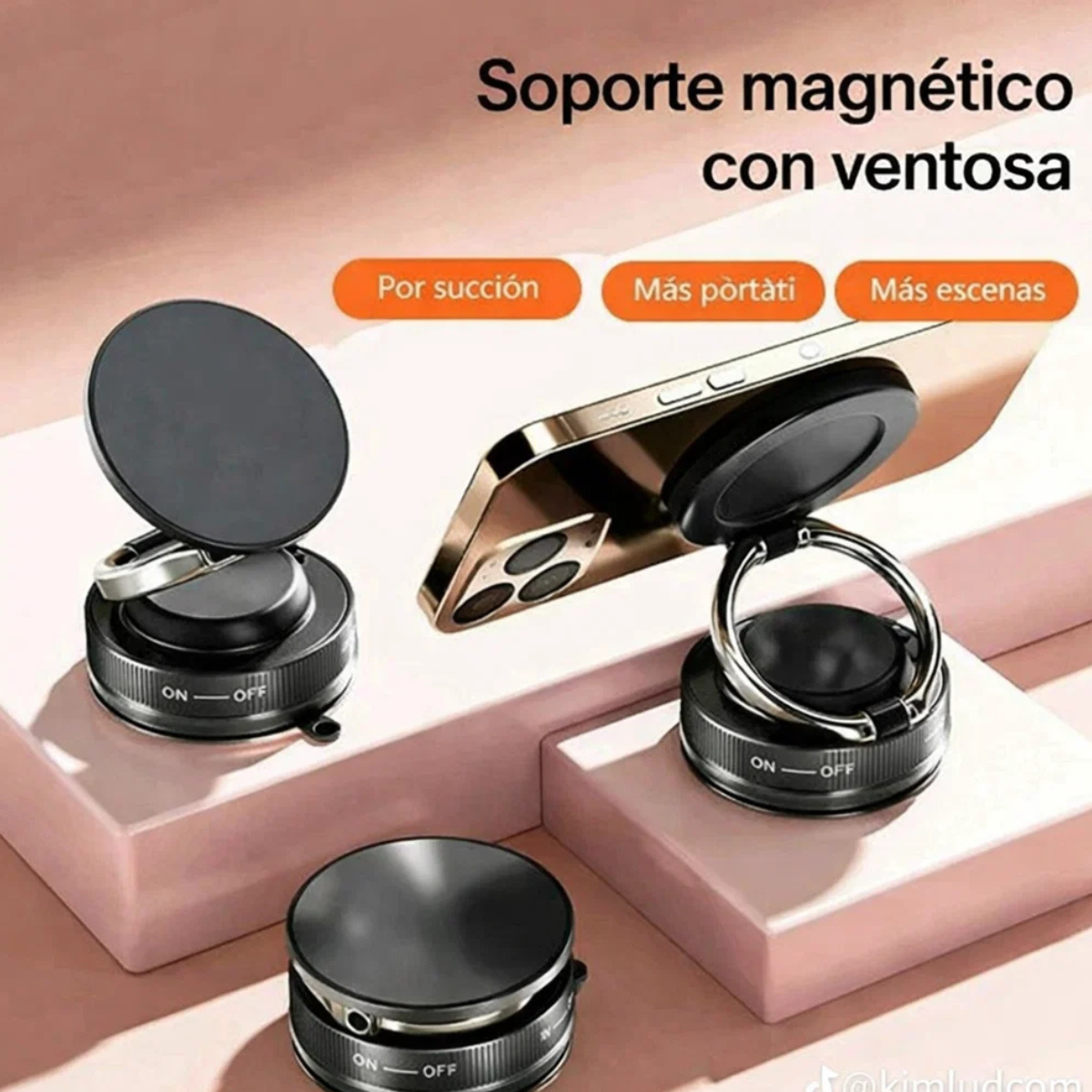 Soporte Magnetico ULTRA MAX PREMIUMSujeta tu celular con total seguridad,