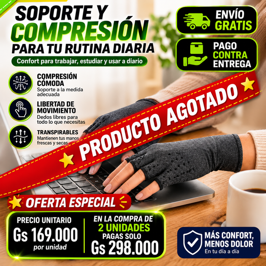 Guantes De Compresión Alivia Dolores