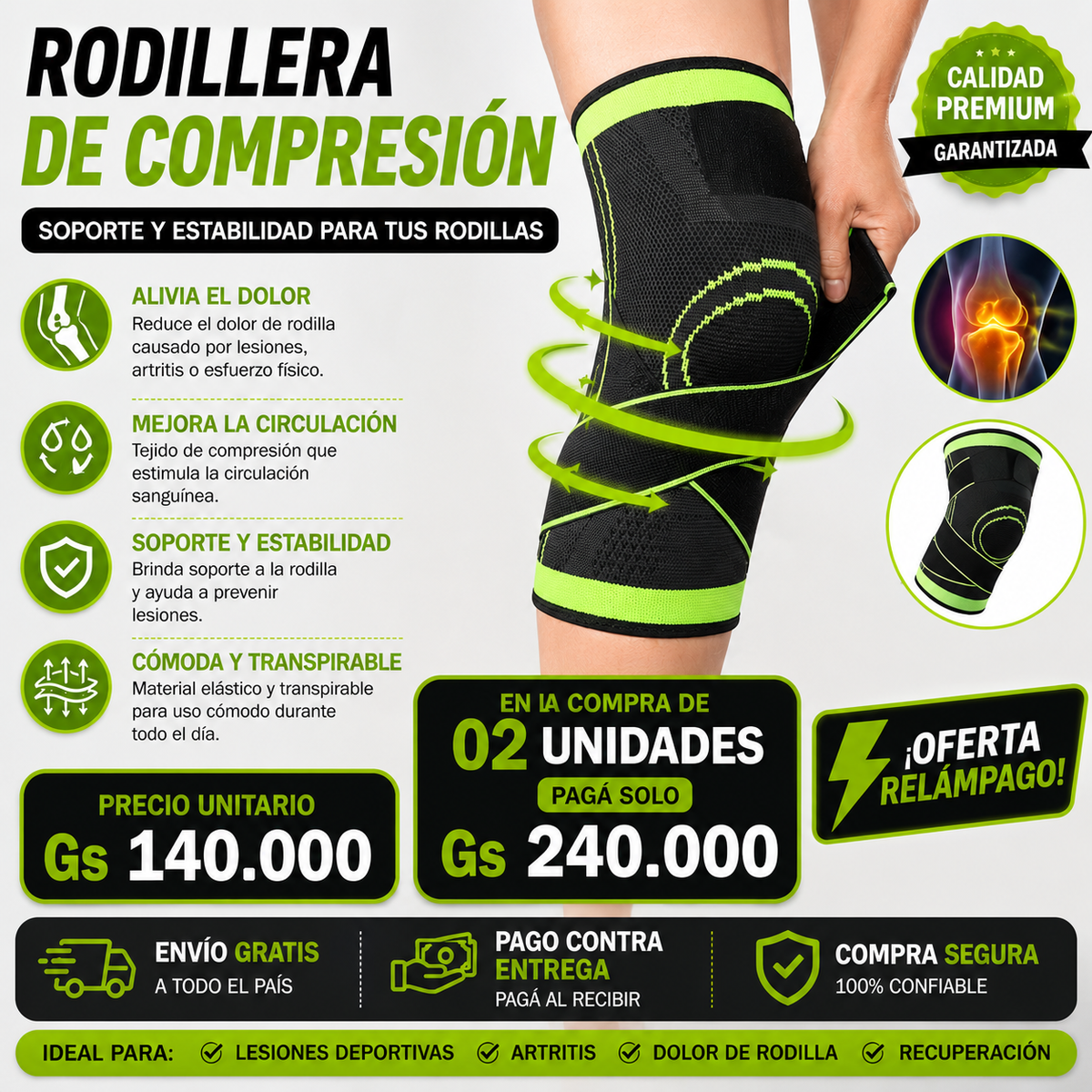 Rodillera de Compresión