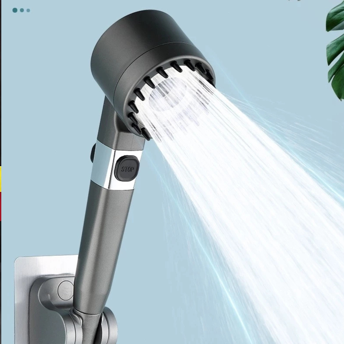 Cabezal De Ducha Potente Y Ahorrador