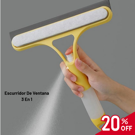 Escurridor de ventana 3 en 1