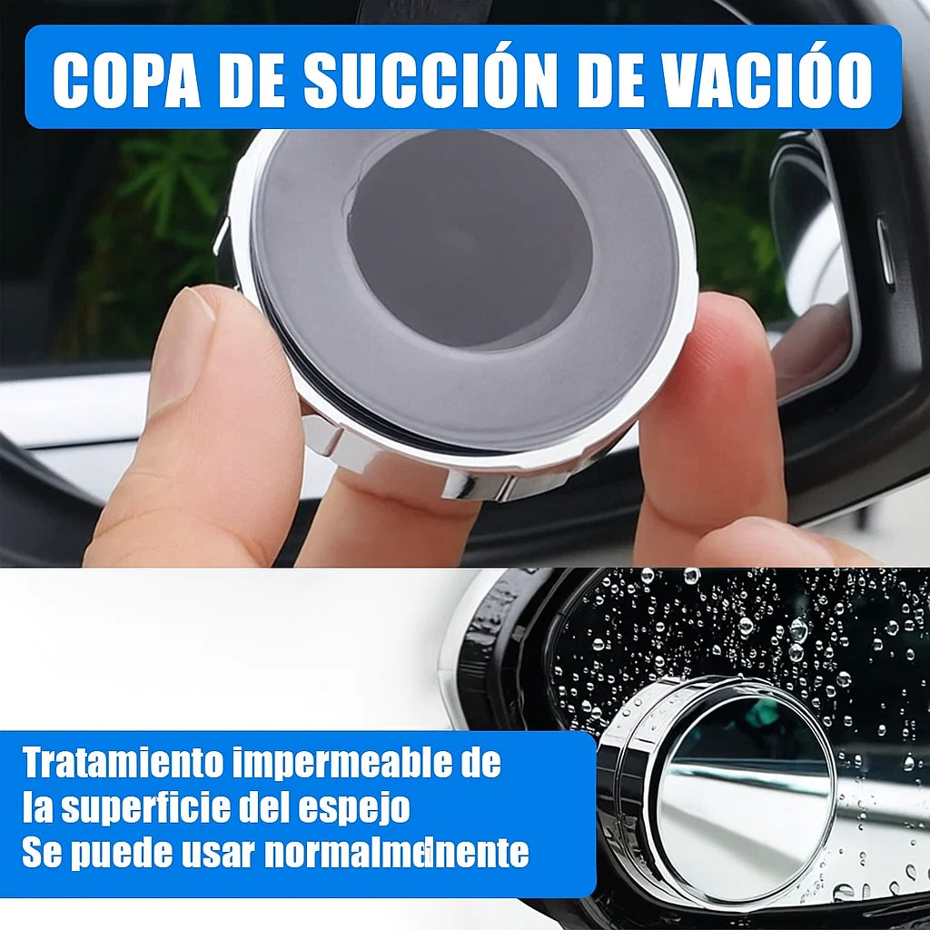 Espejo de punto Ciego Visión completa para una conducción más segura