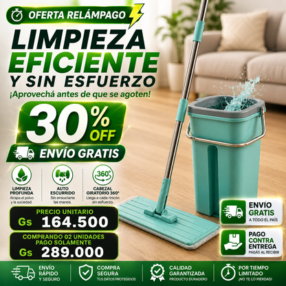 Mopa Autoescurrible 360⏰ ¡Disponible solo por tiempo limitado