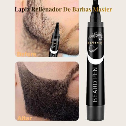 LAPIZ MARCADOR PARA BARBA Y CEJA   COLOR NEGRO