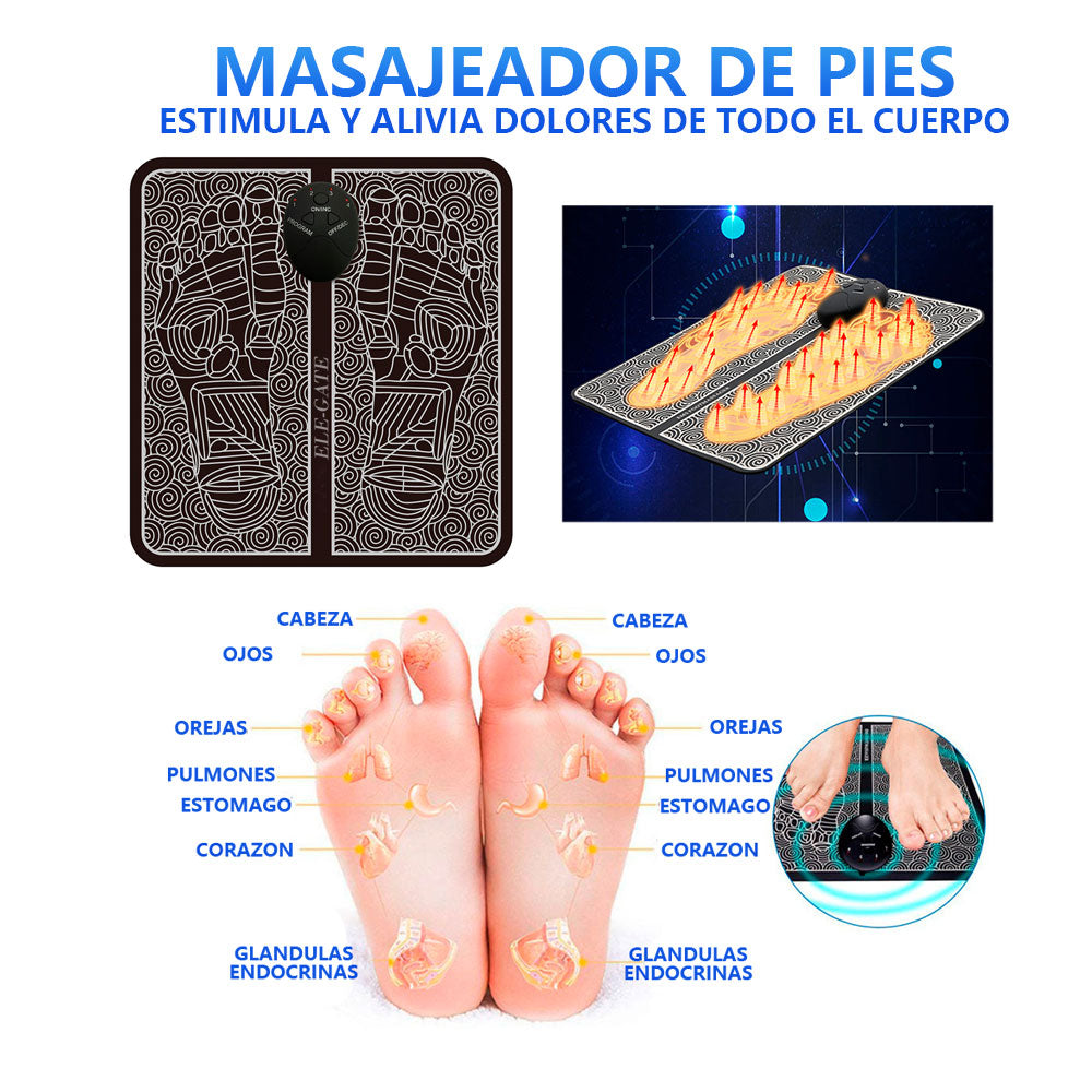 Masajeador Eléctrico Pies Multifunc