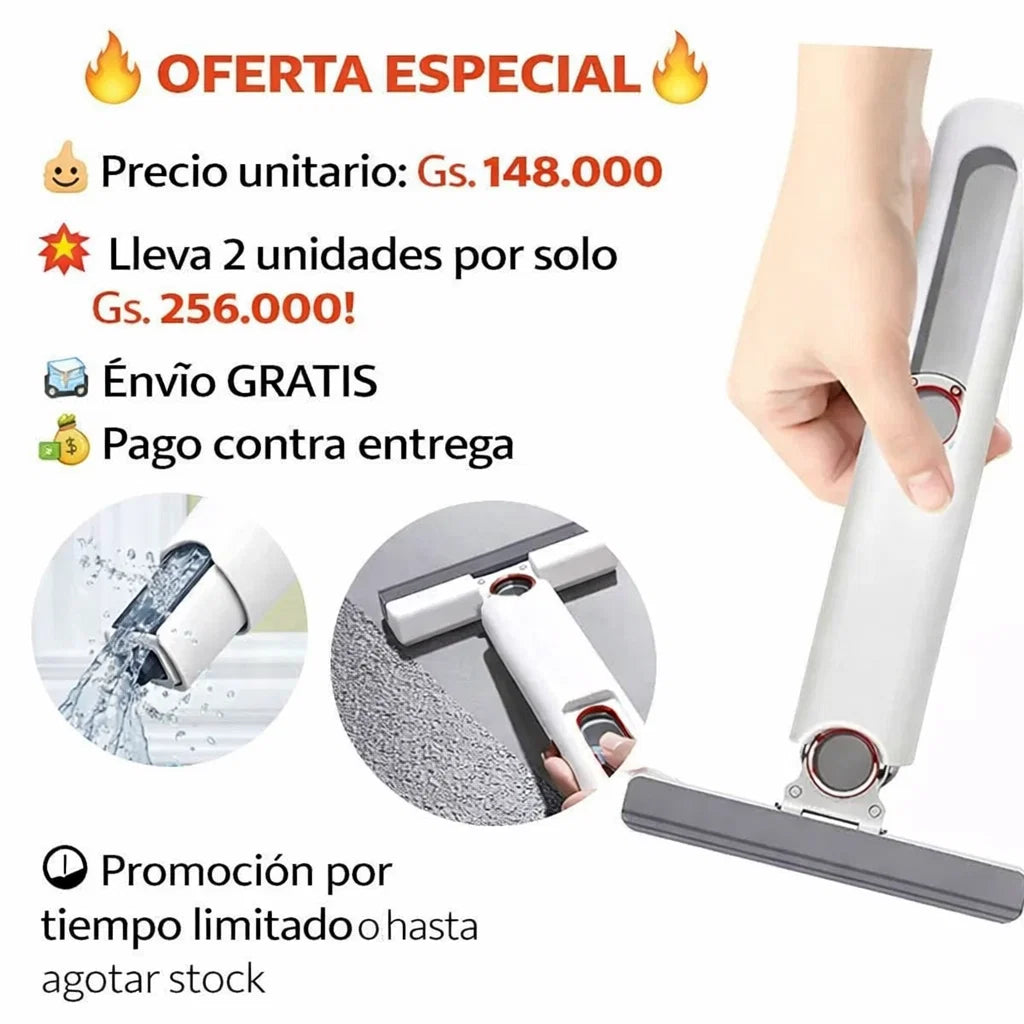 Mini Mop Portátil 180°🚨 ¡Aprovecha antes de que se agote!