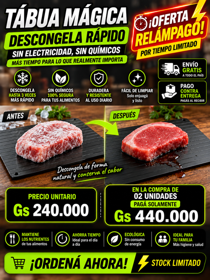Tabla Para Descongelar Premium