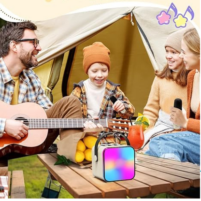 Set De Karaoke, Parlante + microfono🎉 ¡¡Aprovecha la promoción y paga menos! Llevando 2 productos, recibes G 40.000 de descuento. ¡Últimas unidades, no te quedes sin el tuyo!