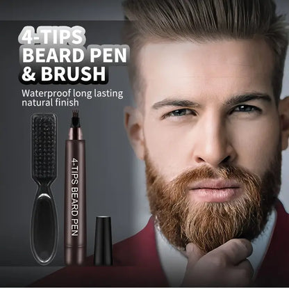 LAPIZ MARCADOR PARA BARBA Y CEJA   COLOR NEGRO
