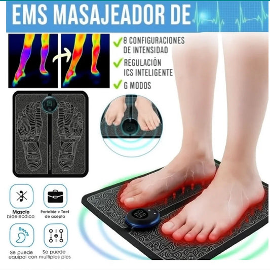 Masajeador Eléctrico Pies Multifunc. Ems