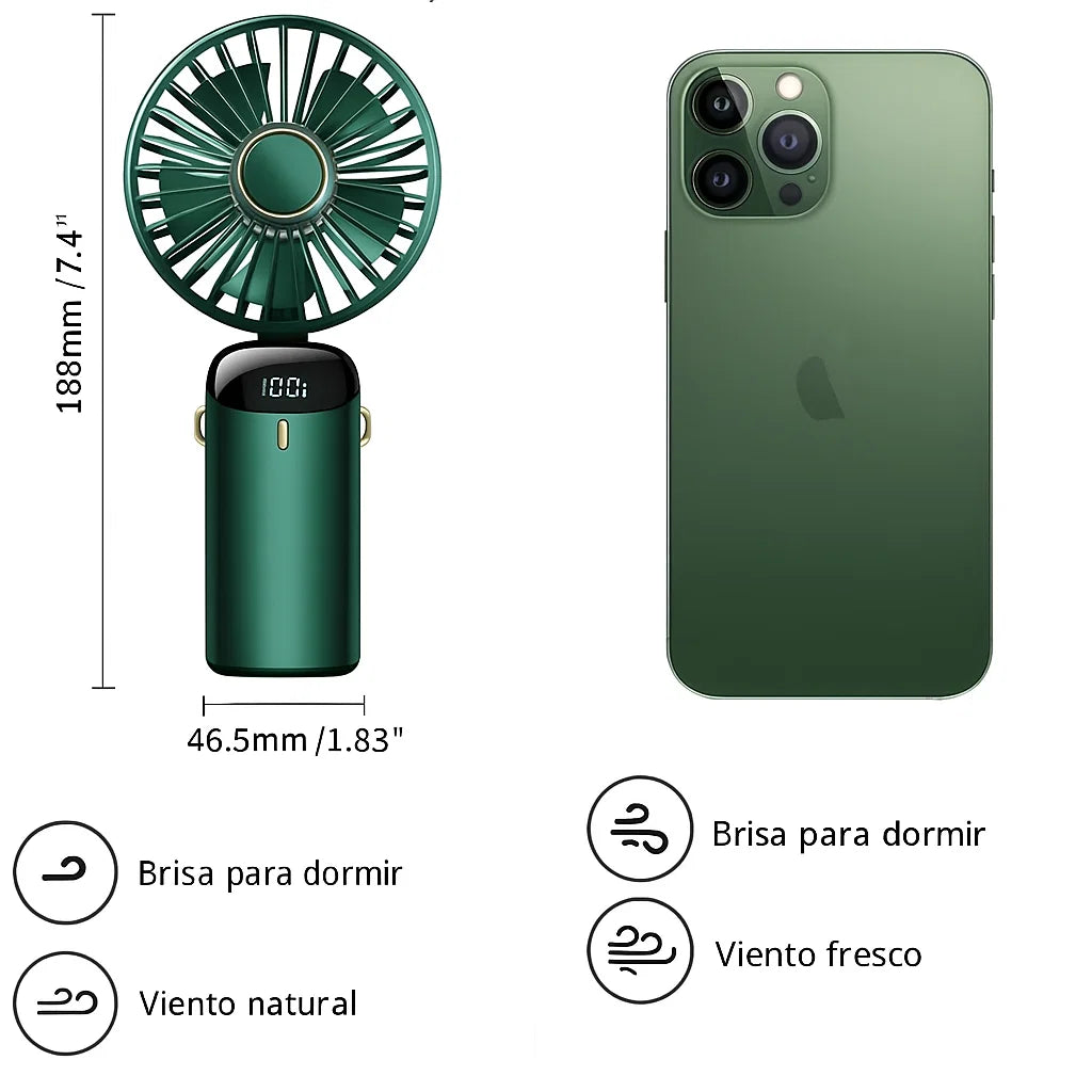 VENTILADOR BATERIA RECARGABLE