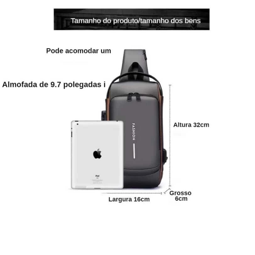 Mochila antirrobo con puerto USB