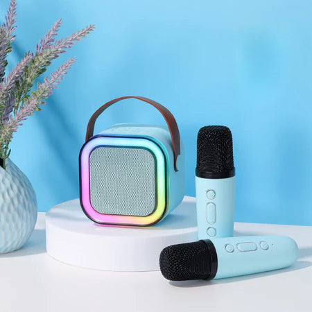 Set De Karaoke, Parlante + microfono🎉 ¡¡Aprovecha la promoción y paga menos! Llevando 2 productos, recibes G 40.000 de descuento. ¡Últimas unidades, no te quedes sin el tuyo!