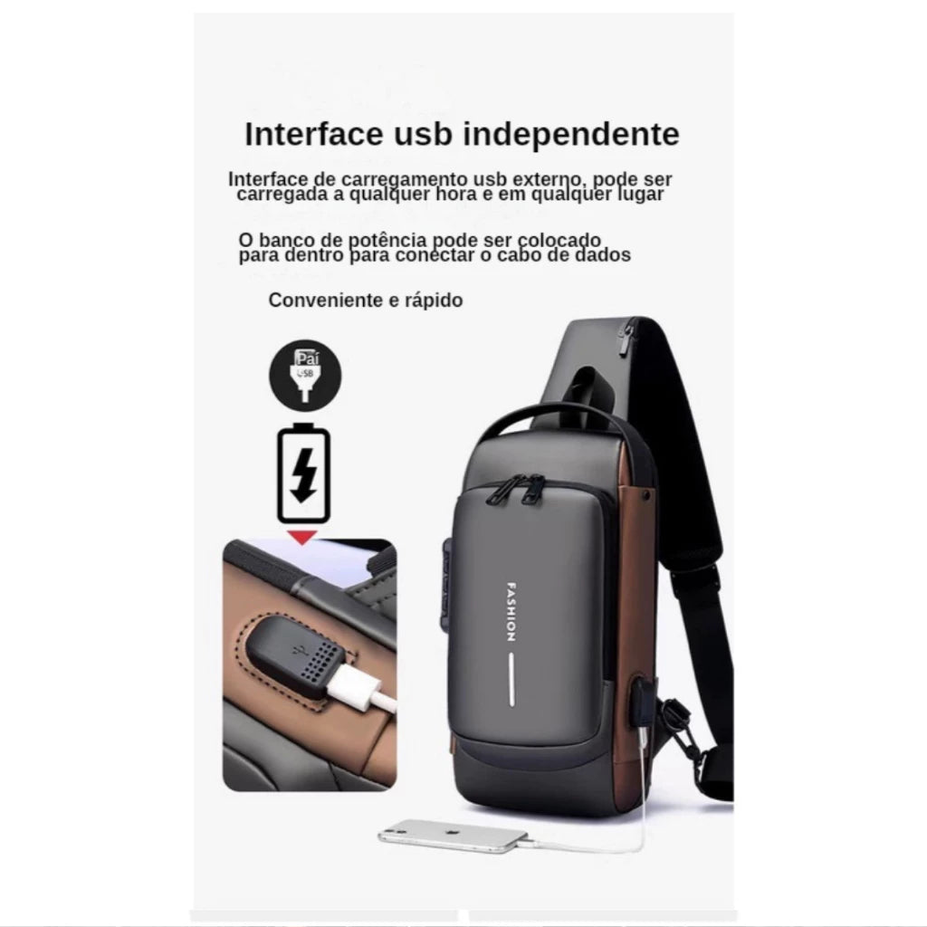 Mochila antirrobo con puerto USB