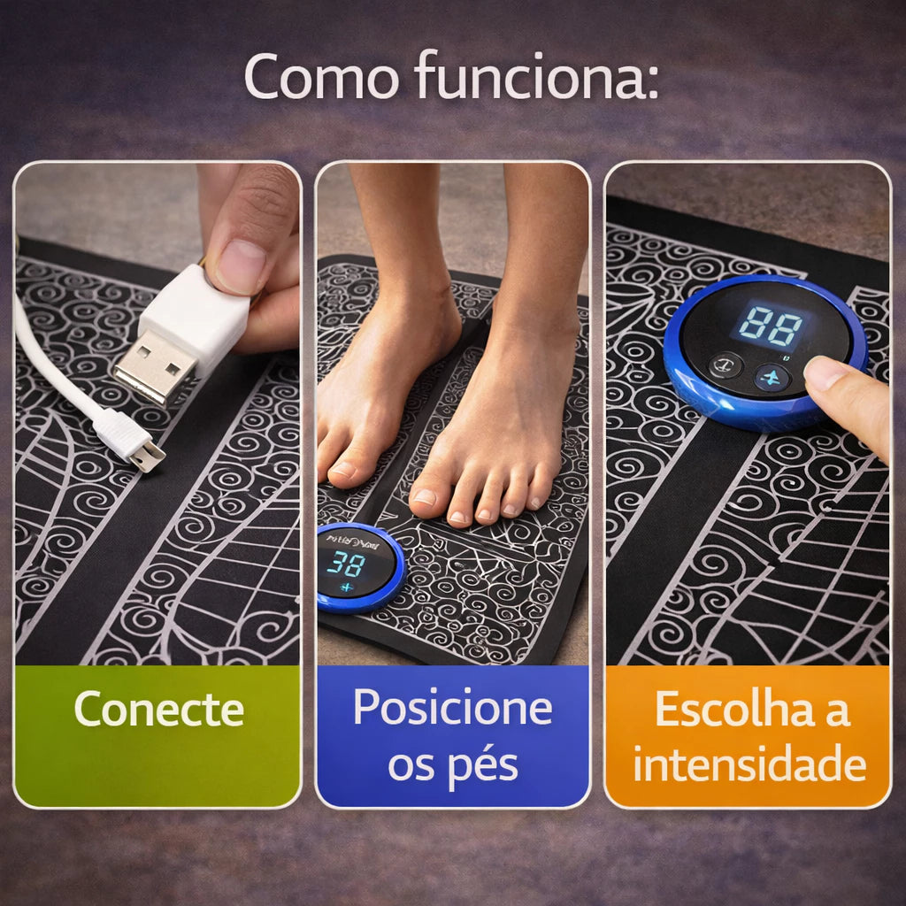 Masajeador Eléctrico Pies Multifunc