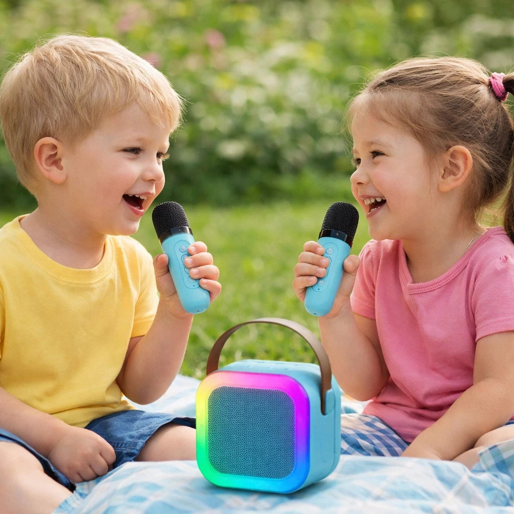 Set De Karaoke, Parlante + microfono🎉 ¡¡Aprovecha la promoción y paga menos! Llevando 2 productos, recibes G 40.000 de descuento. ¡Últimas unidades, no te quedes sin el tuyo!