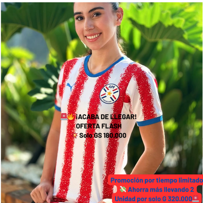 Camiseta de Paraguay nueva versión 2026