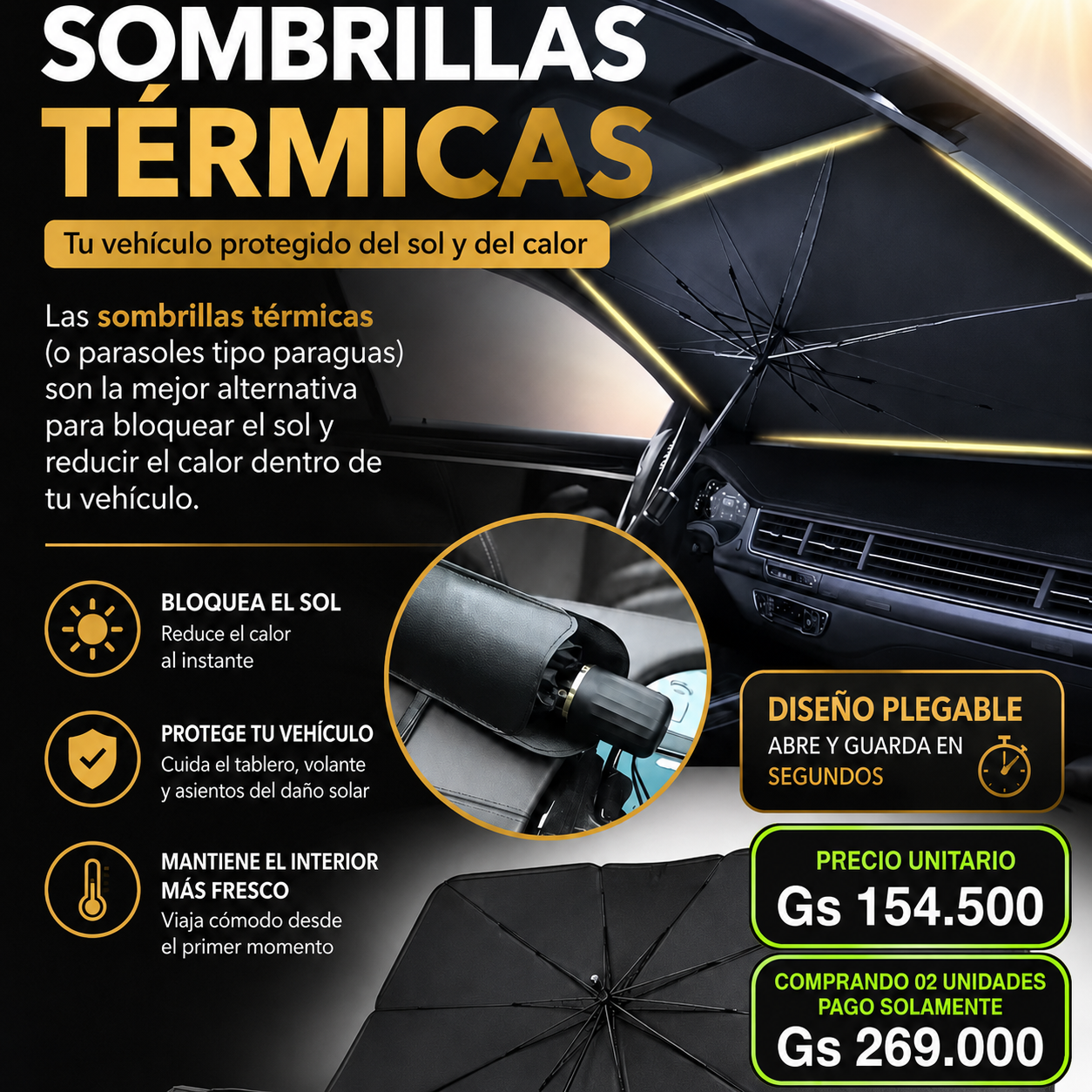 Sombrilla Termica Parasol
