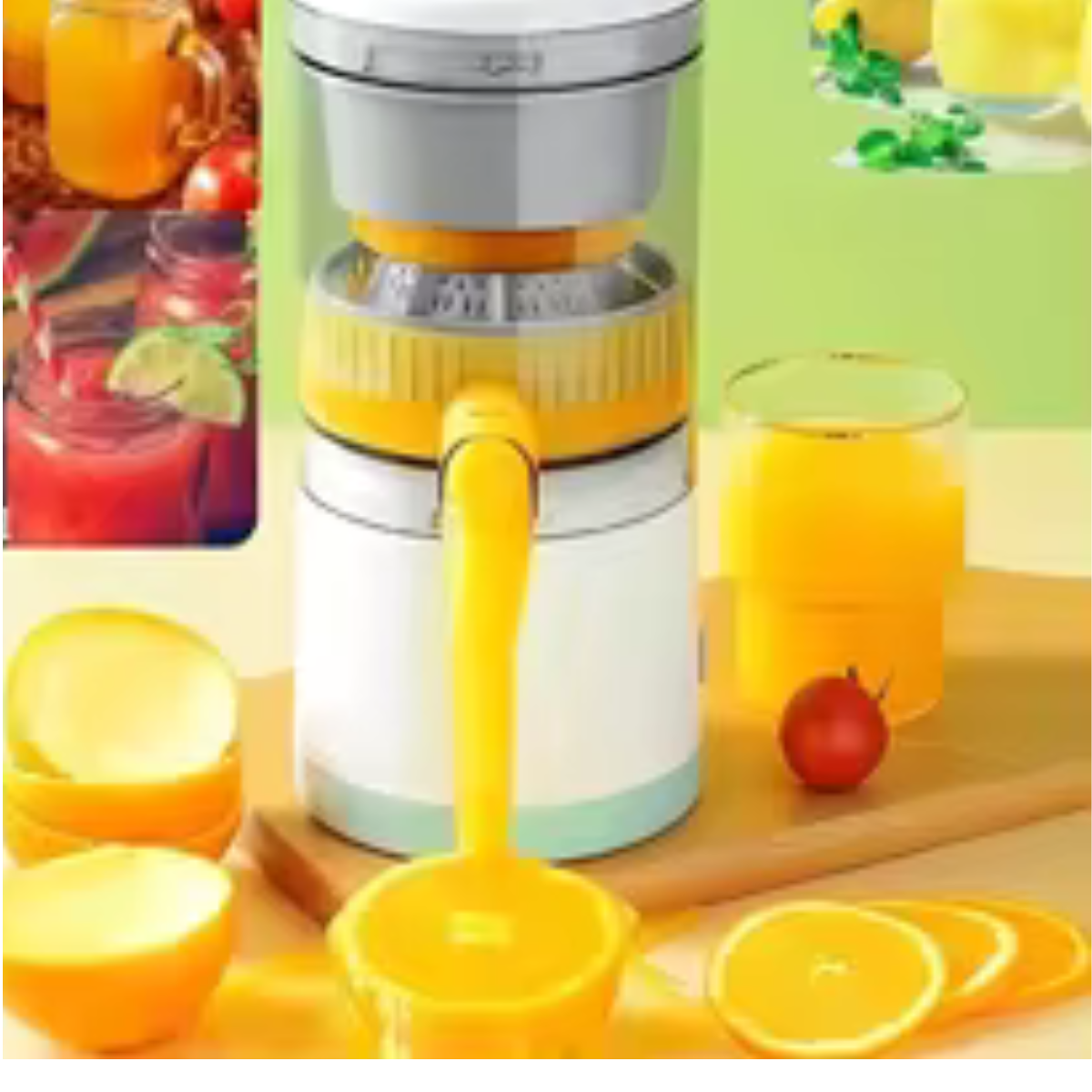 🍊 Exprimidor Eléctrico Portátil