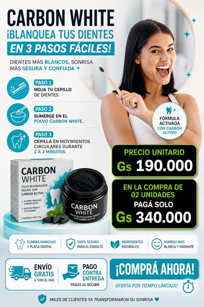 CARBON WHITE BLANQUEDOR DENTAL