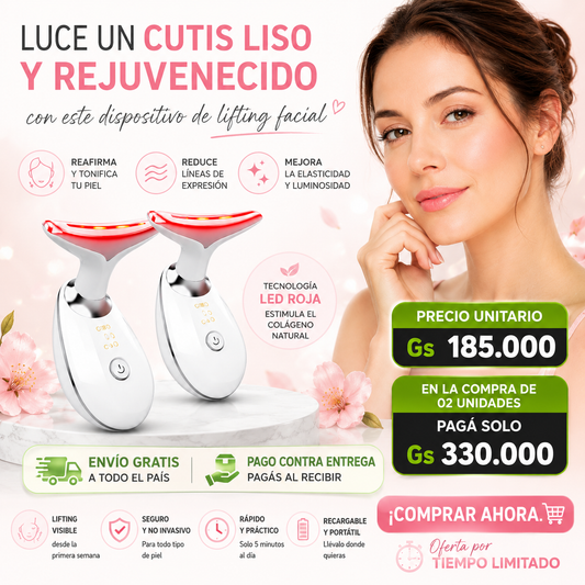 Masajeador Facial Led