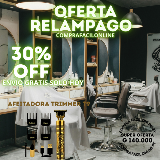 AFEITADORA PRO TRIMMER T9 🎉 ¡¡Aprovecha la promoción y paga menos! Llevando 2 productos, recibes G 50.000 de descuento. ¡Últimas unidades, no te quedes sin el tuyo!