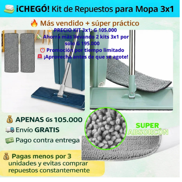 Repuesto Original para Mopa 3x1