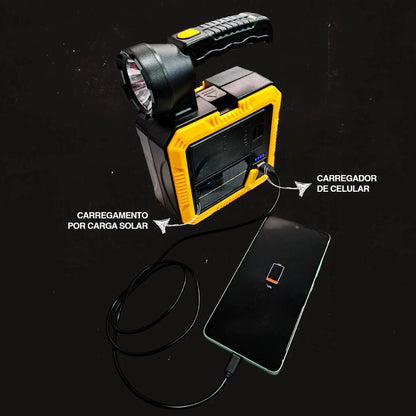 Kit de Herramientas con Luz de Emergenci