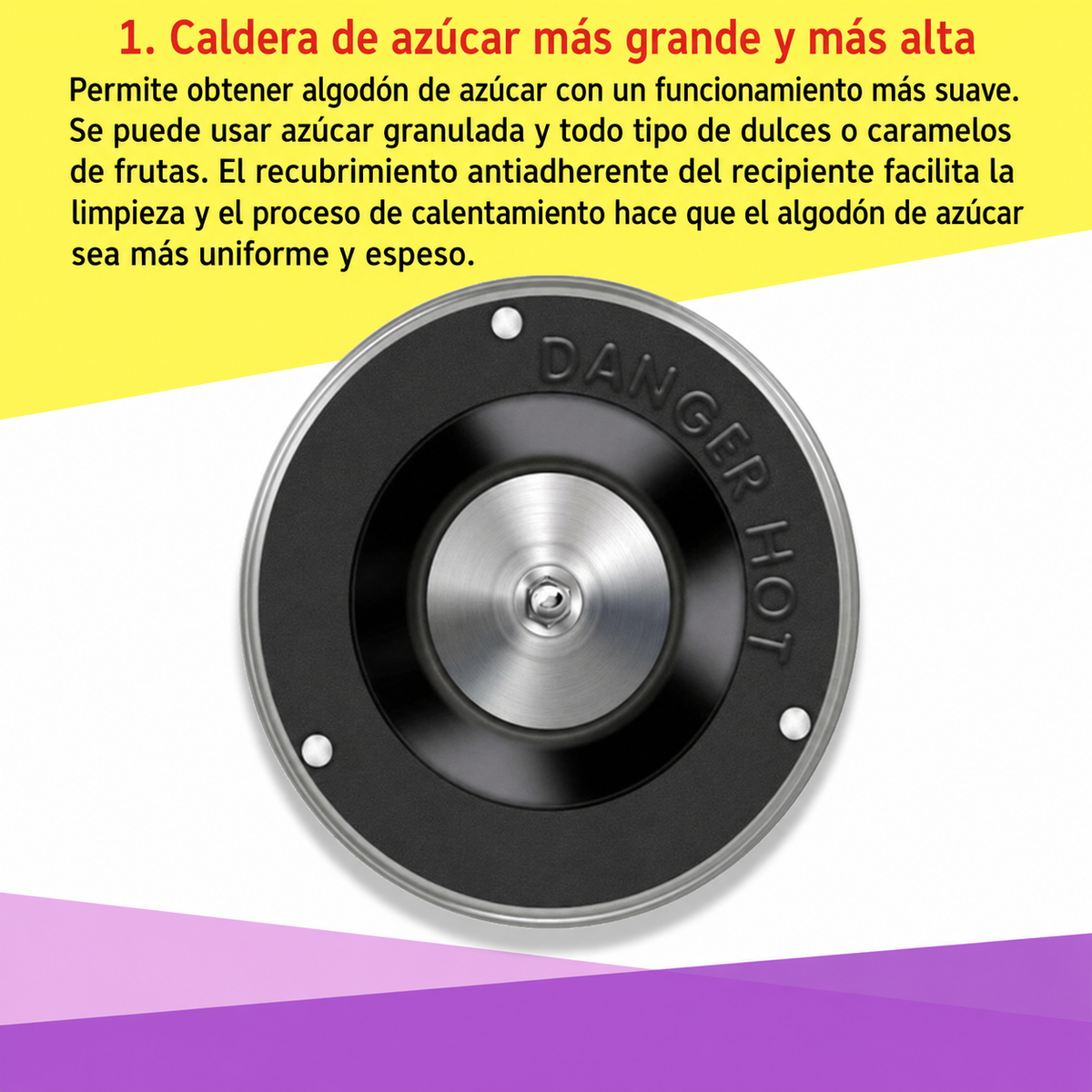 Máquina de Algodón de Azúcar