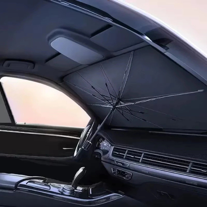 Sombrilla parasol para el autoProtegé tu auto del calor extremo